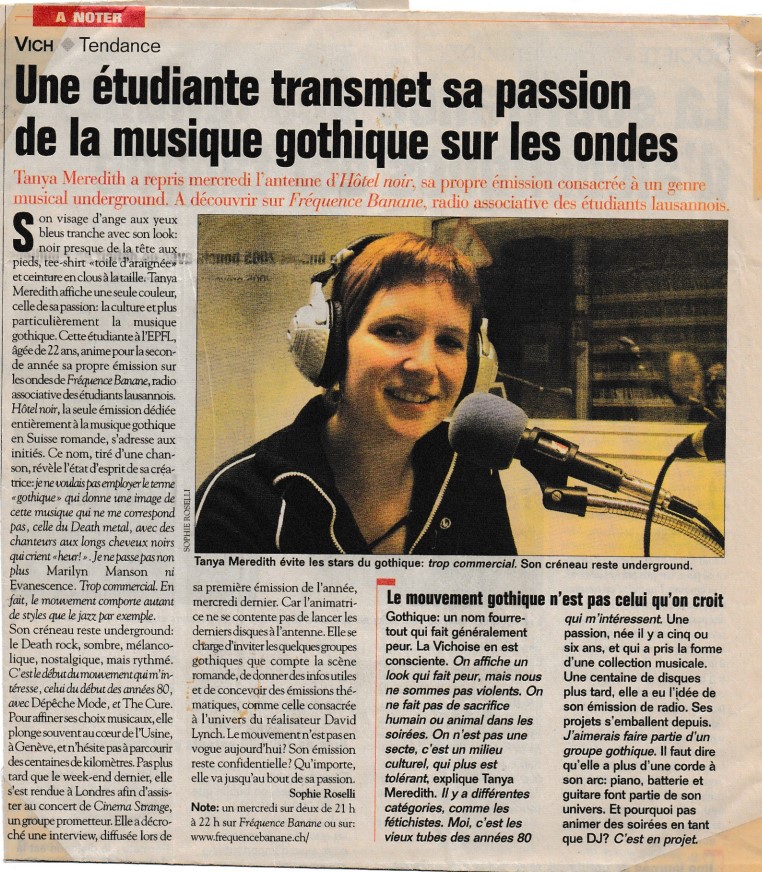 Journal local, La Côte